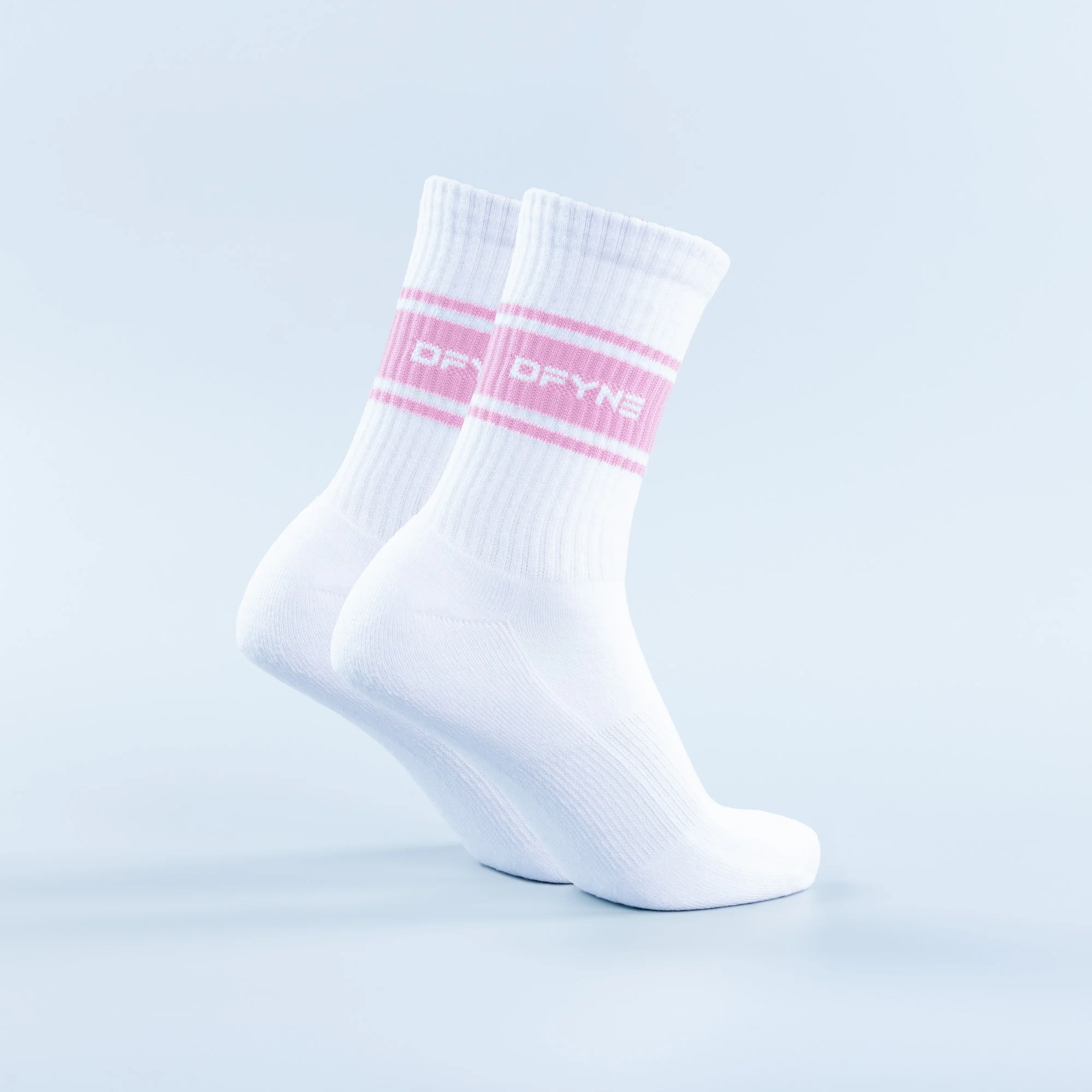 Sports Stripe Crew Socks - Image 2