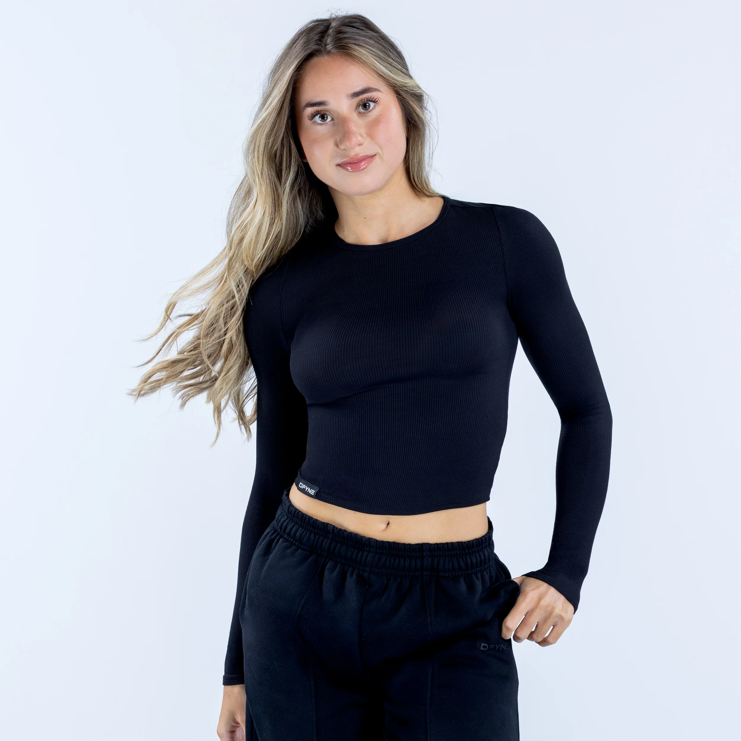 Revive Long Sleeve Ribbed Top - Image 4