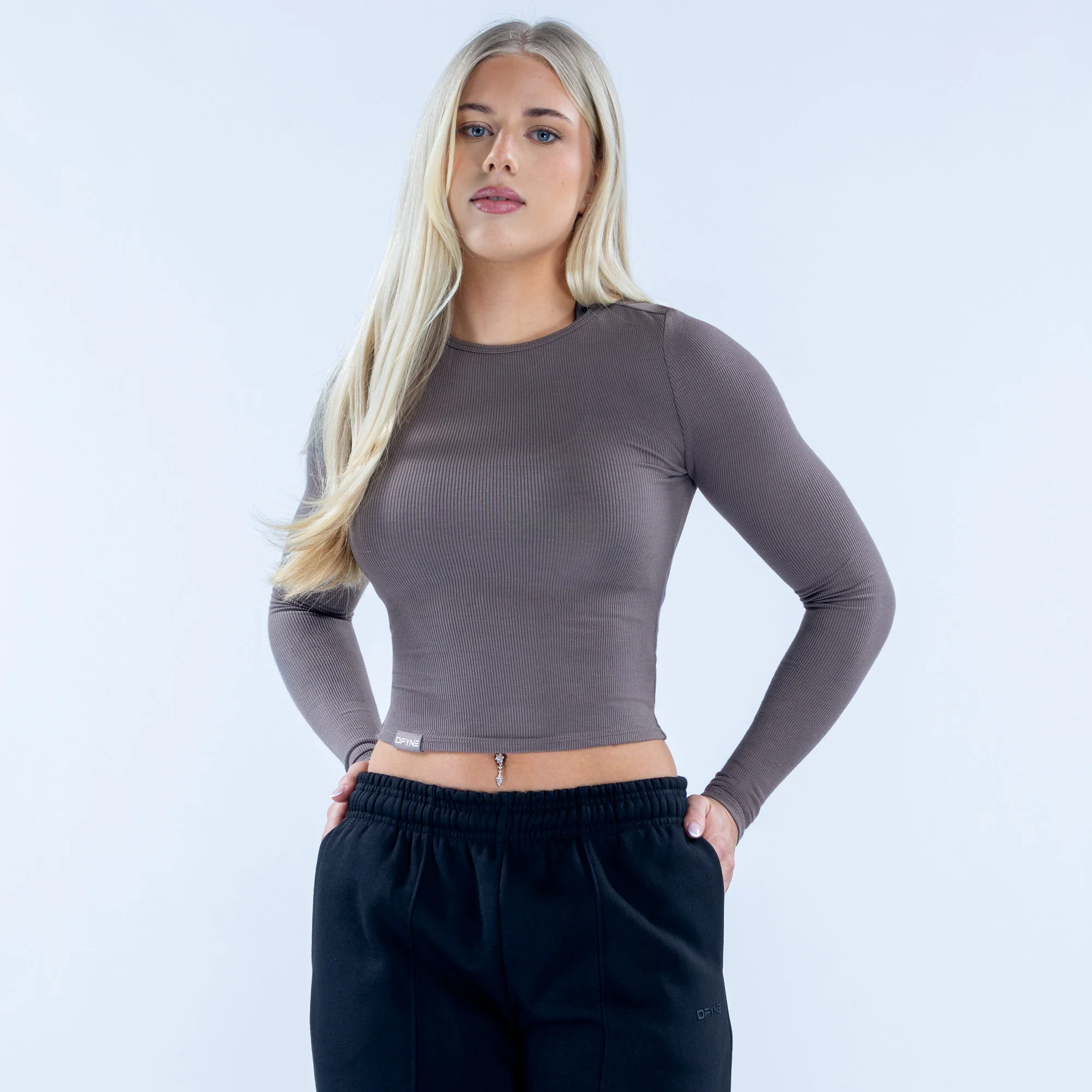 Revive Long Sleeve Ribbed Top - Image 3