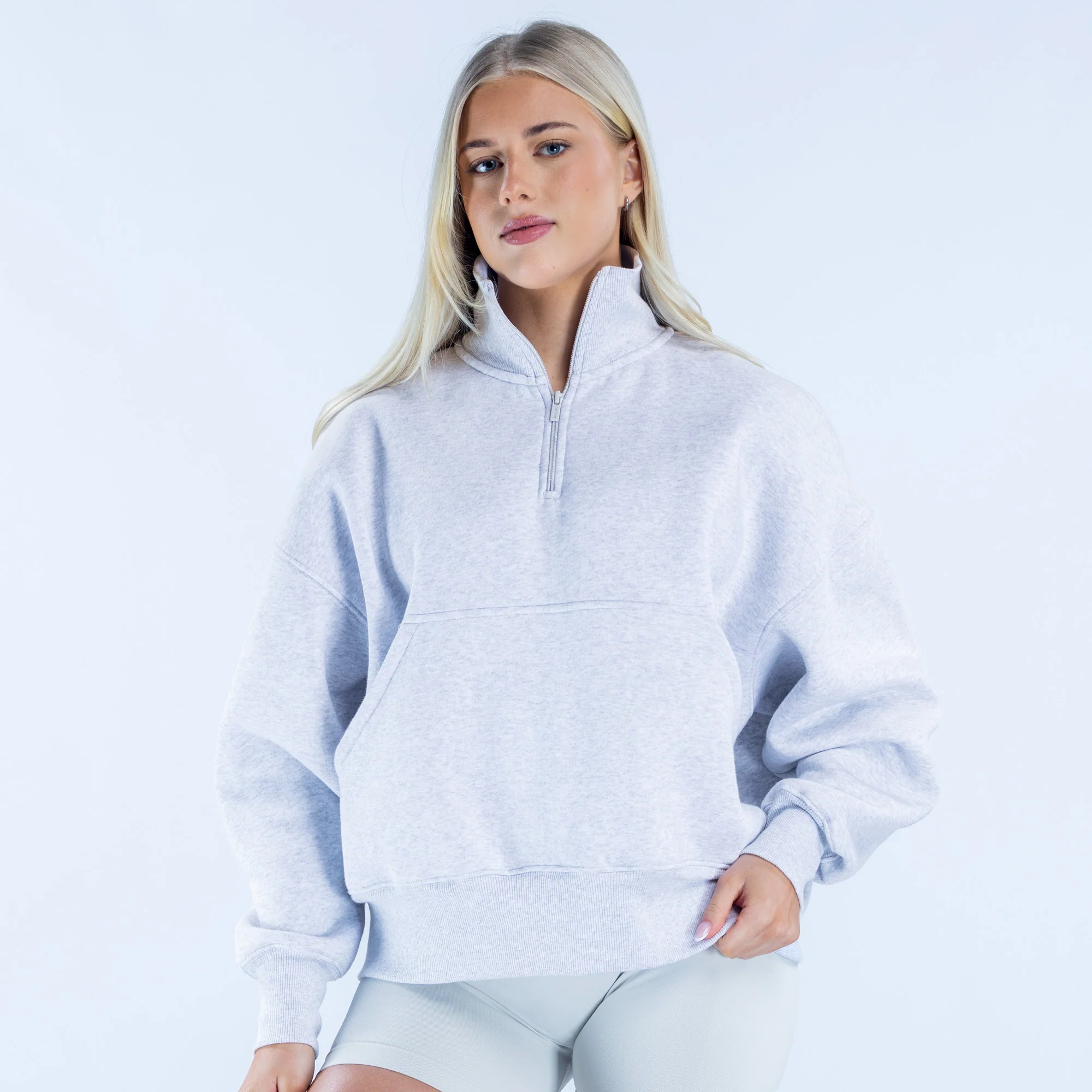 Signature Quarter Zip Sweatshirt