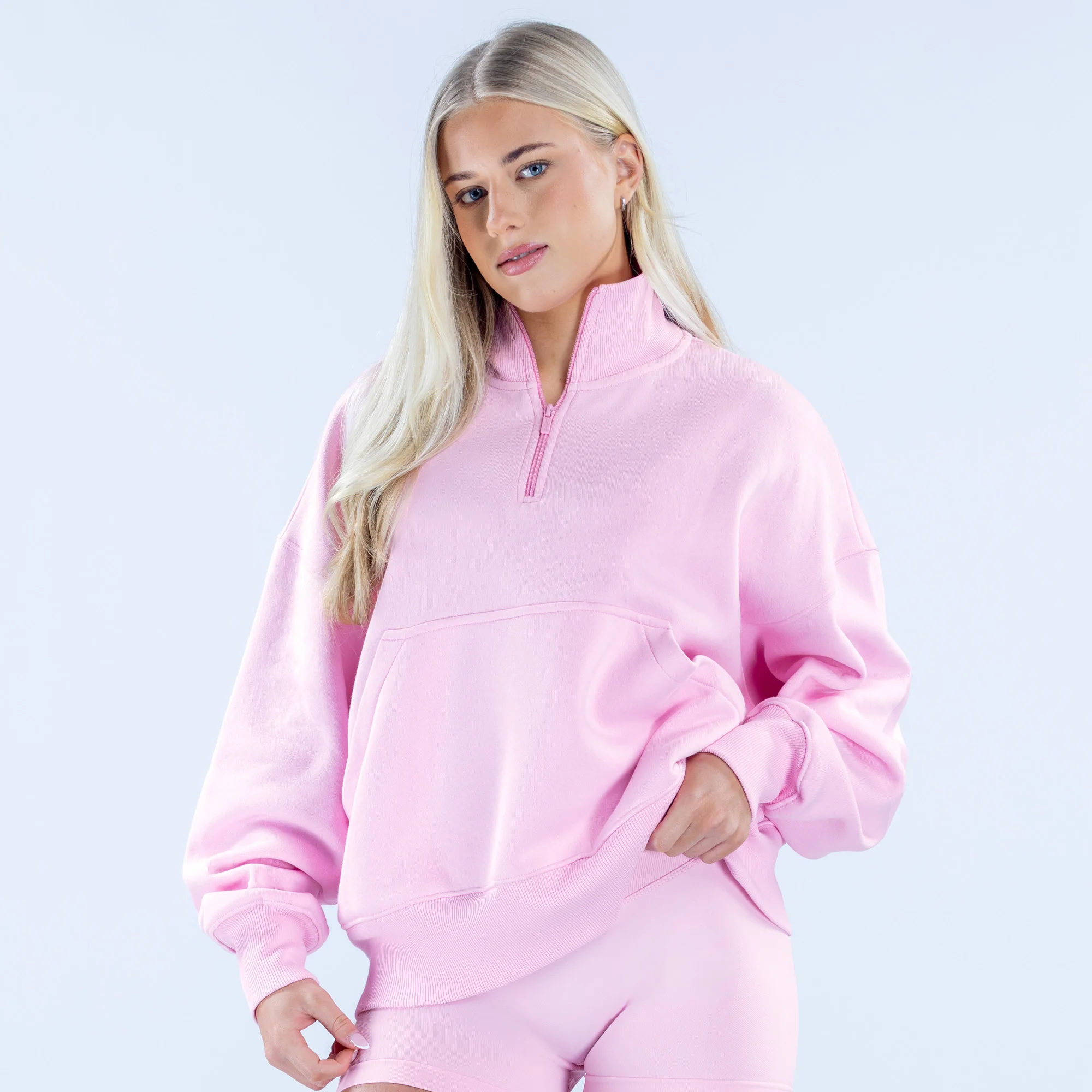 Signature Quarter Zip Sweatshirt